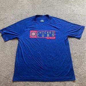 Men's Majestic Chicago Cubs Baseball MLB Shirt Size XL